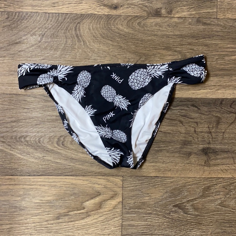 PINK Pineapple Bikini Bottoms